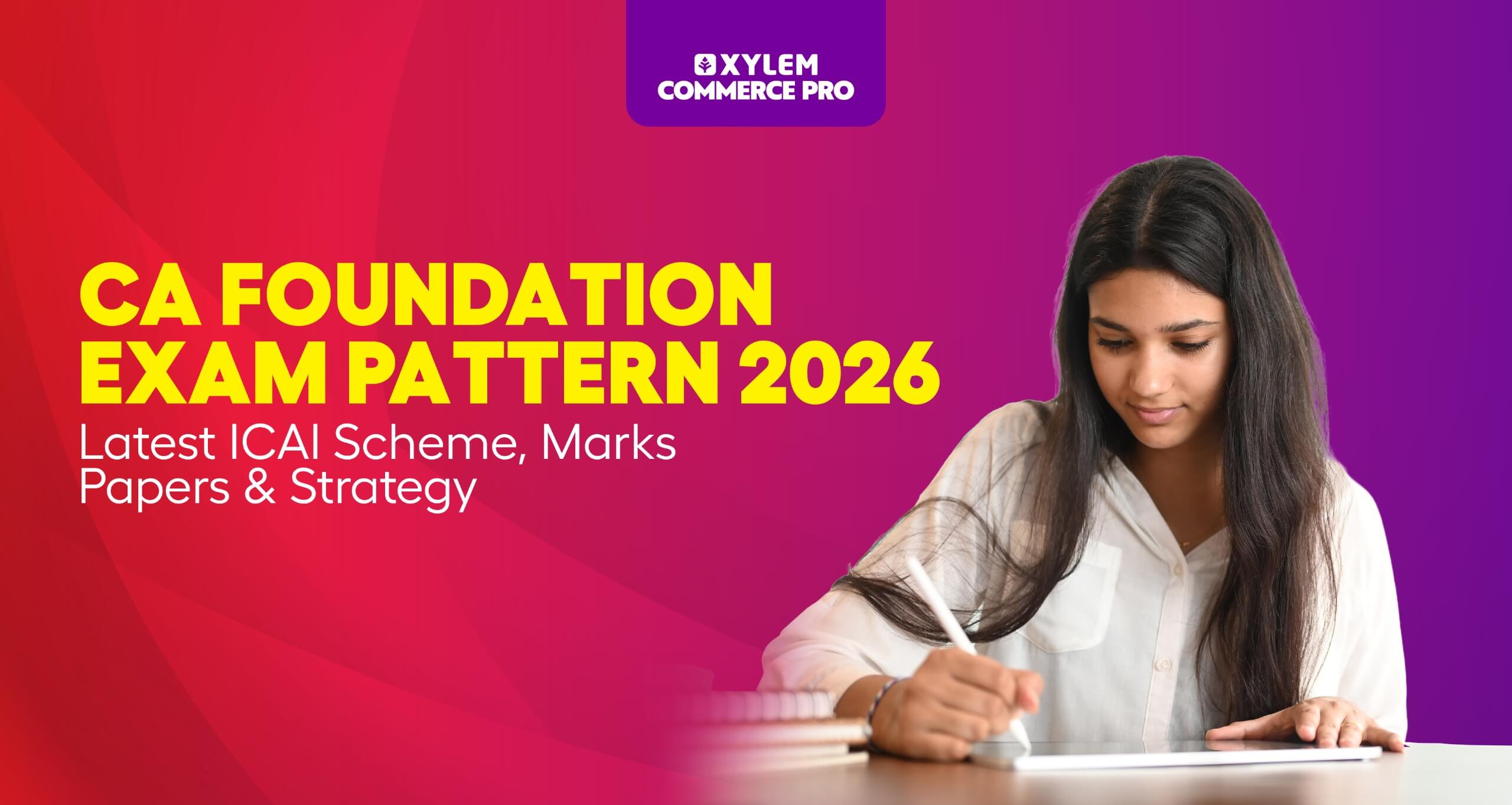 ca foundation exam pattern 2026